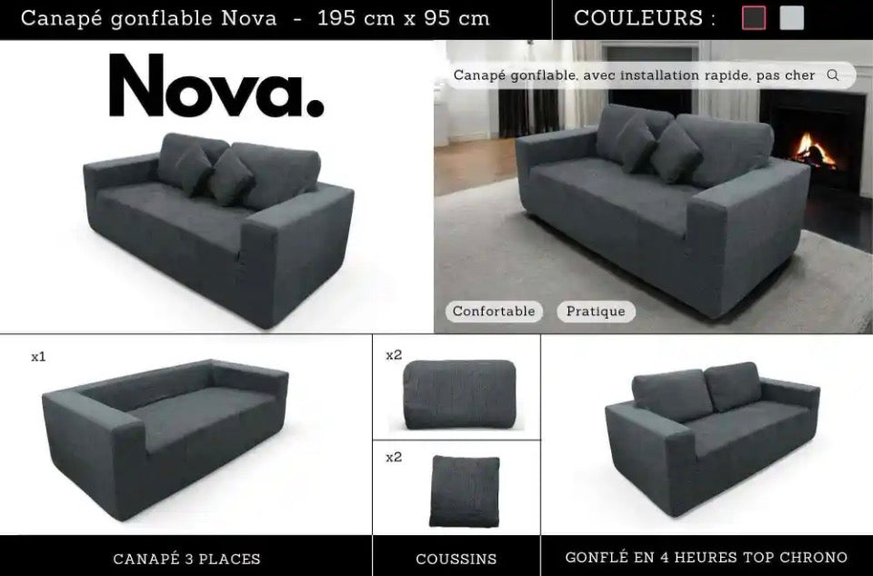 CANAPÉ NOVA