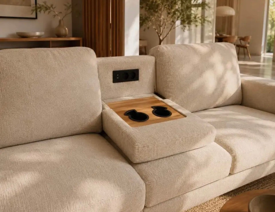 CANAPÉ BEIGE