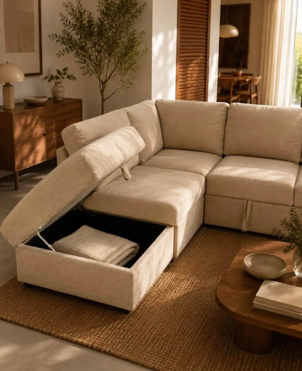 CANAPÉ BEIGE